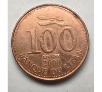 100 ливров 2000 год Ливан