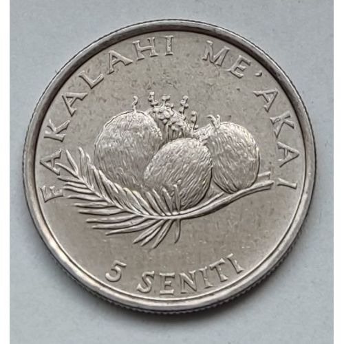 5 сенити 1994 год Тонга Курица