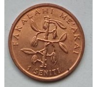 1 сенити 2002 год Тонга Кукуруза