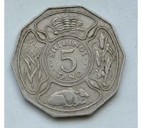5 шиллингов 1987 год Танзания