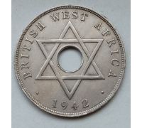 1 пенни 1942 год Британская Западная Африка