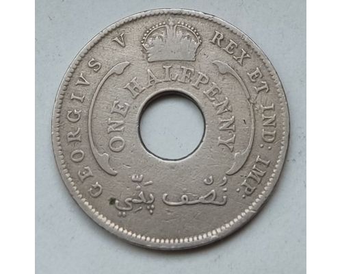 1/2 пенни 1920 год Британская Западная Африка