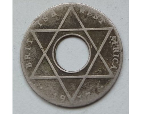 1/10 пенни 1917 год Британская Западная Африка