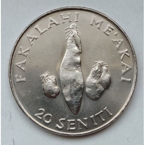 20 сенити 2002 год Тонга