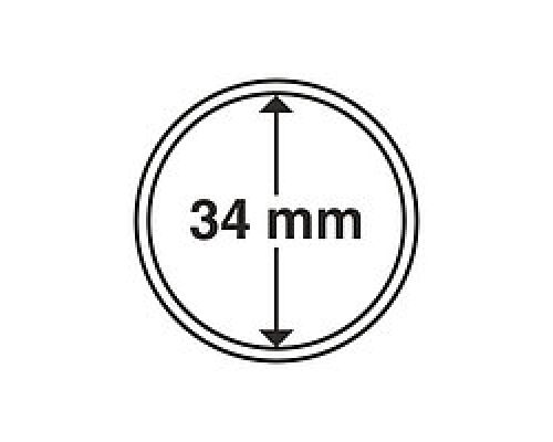 Капсула для монеты 34 мм ETALONPLUS+ (200 000 карбованцев)