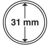Капсула для монеты 31 мм ETALONPLUS+ (под юбилейные 2 грн)