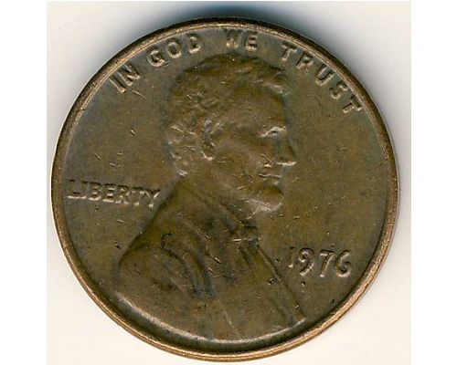1 цент 1976 год США