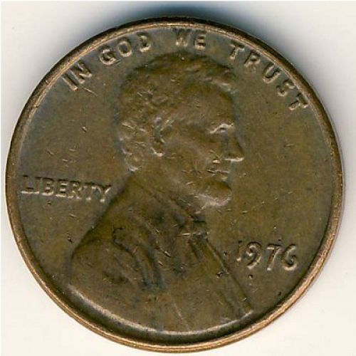 1 цент 1976 год США