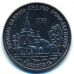 1 рубль 2018 год Церковь святого Андрея Первозванного Тирасполь ПМР Приднестровье UNC состояние