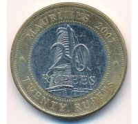 20 рупий 2007 год Маврикий Сивусагур Рамгулам