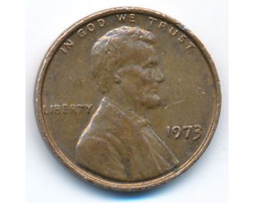 1 цент 1973 год США