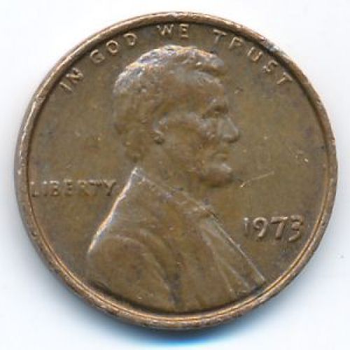 1 цент 1973 год США