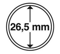Капсула для монеты 26,5 мм ETALONPLUS+ (1 гривня Евро 2012)