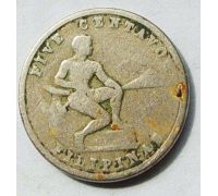 5 сентаво 1931 год Филиппины колония США