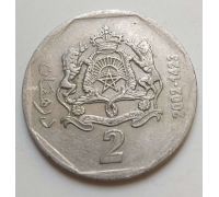 2 дирхама 2002 год Марокко