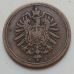 1 пфенниг 1889 год A Германия (Германская Империя) Состояние VF