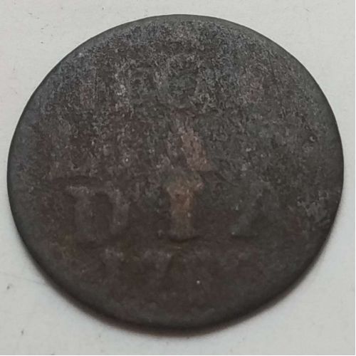 1 дуит 1780 (возможно 66) год Голландия Нидерланды