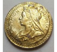 Жетон Кипр ΕΝΘΥΜΙΟ ΒΑΣΙΛΟΠΗΤΑ ΤΟΥ Королева Виктория