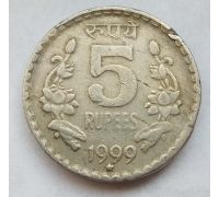 5 рупий 1999 год Индия