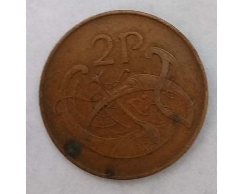 2 пенса 1971 год Ирландия