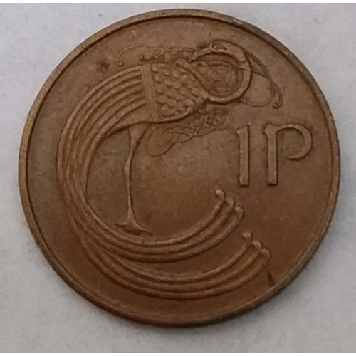 1 пенни 1978 год. Ирландия
