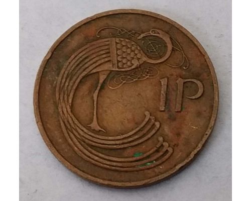 1 пенни 1971 год Ирландия