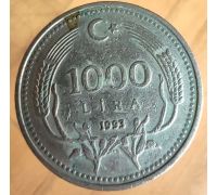 1000 лир 1993 год Турция
