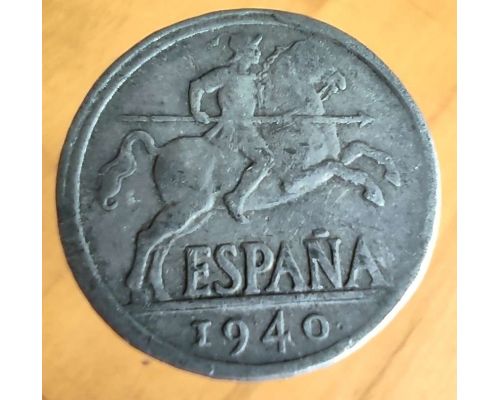 10 сентимо 1940 год Испания