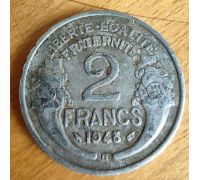 2 франка 1948 B год Франция