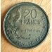 20 франков 1951 B год Франция Петух