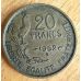 20 франков 1952 B год Франция Петух