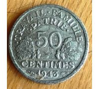 50 сентим 1943 год Франция