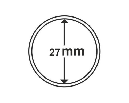 Капсула для монеты 27 мм