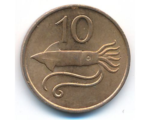 10 эйре 1981 год Исландия (аурар)