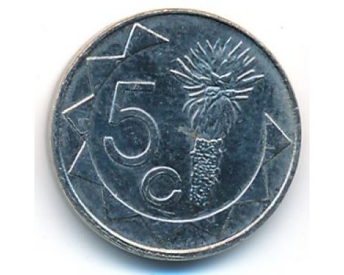 5 центов 1993 год Намибия