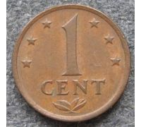 1 цент 1975 года Антильские Острова