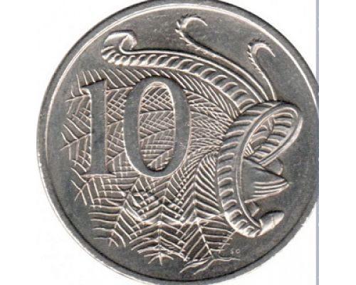 10 центов 2016 год Австралия