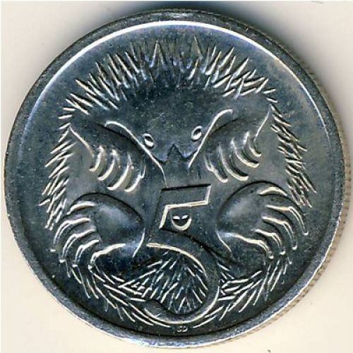 5 центов 2002 год Австралия