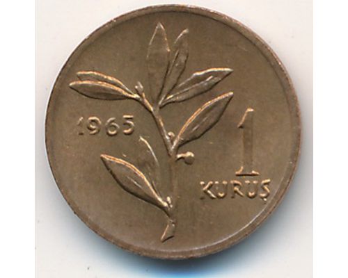 1 куруш 1965 год Турция
