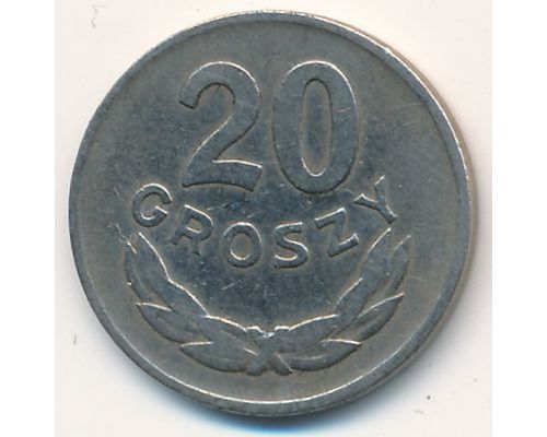 20 грошей 1949 год Польша