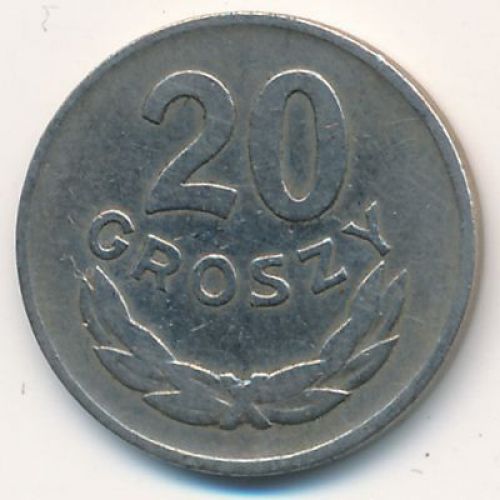 20 грошей 1949 год Польша
