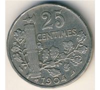 25 сентим 1904 год Франция (сантим)