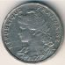 25 сентим 1904 год Франция (сантим)