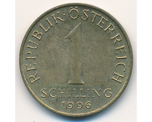 1 шиллинг 1996 год Австрия