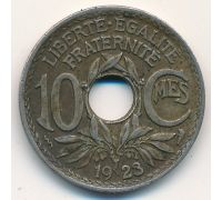 10 сентим 1923 год Франция