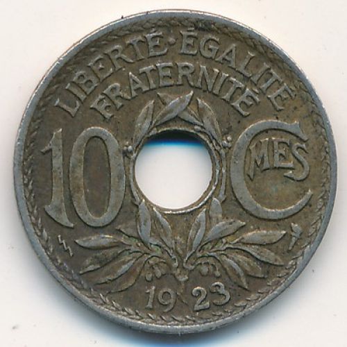 10 сентим 1923 год Франция