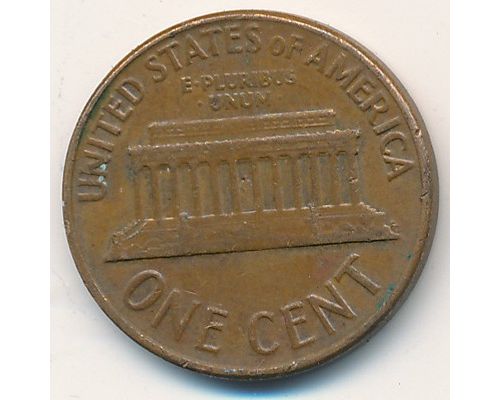 1 цент 1961 год D США