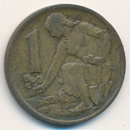 1 крона 1964 год Чехословакия