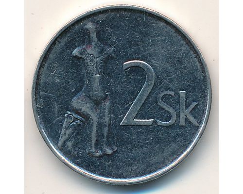 2 кроны 2003 год Словакия
