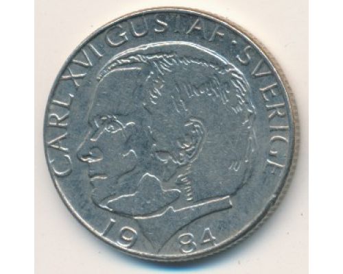 1 крона 1984 год Швеция